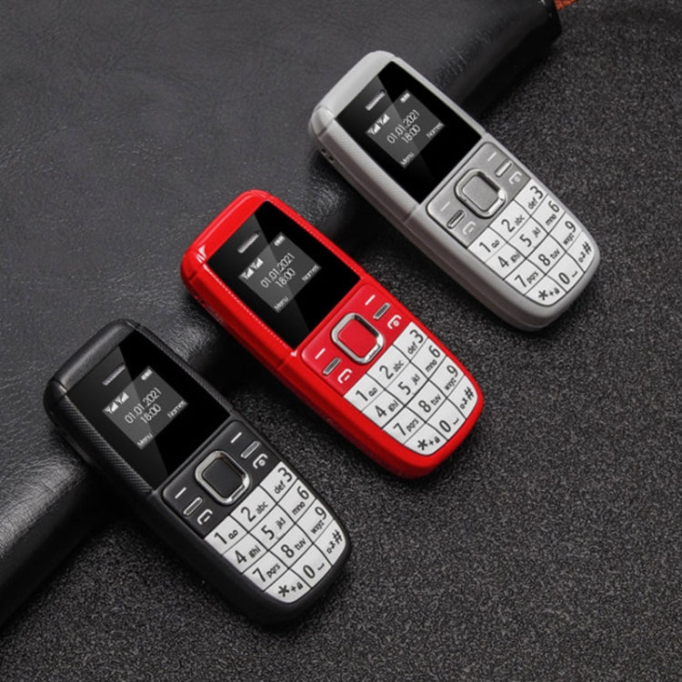 Mini BM200 Mobile Phone, 0.66 inch, MT6261D, 21 Keys, Bluetooth, MP3 Music, Dual SIM, Network: 2G (Red) - Others by PMC TechLife | Online Shopping South Africa | PMC TechLife