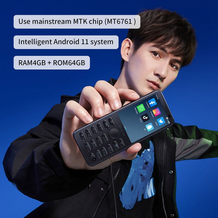 QIN F21 Pro, 3GB+32GB, 2.8 inch, Android 11 MTK6761 Quad-core up to 2.0GHz, 21 Keys, Network: 4G (White) - Other by PMC TechLife | Online Shopping South Africa | PMC TechLife