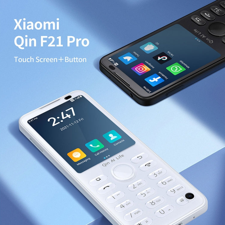 QIN F21 Pro, 4GB+64GB, 2.8 inch, Android 11 MTK6761 Quad-core up to 2.0GHz, 21 Keys, Network: 4G (White) - Other by PMC TechLife | Online Shopping South Africa | PMC TechLife