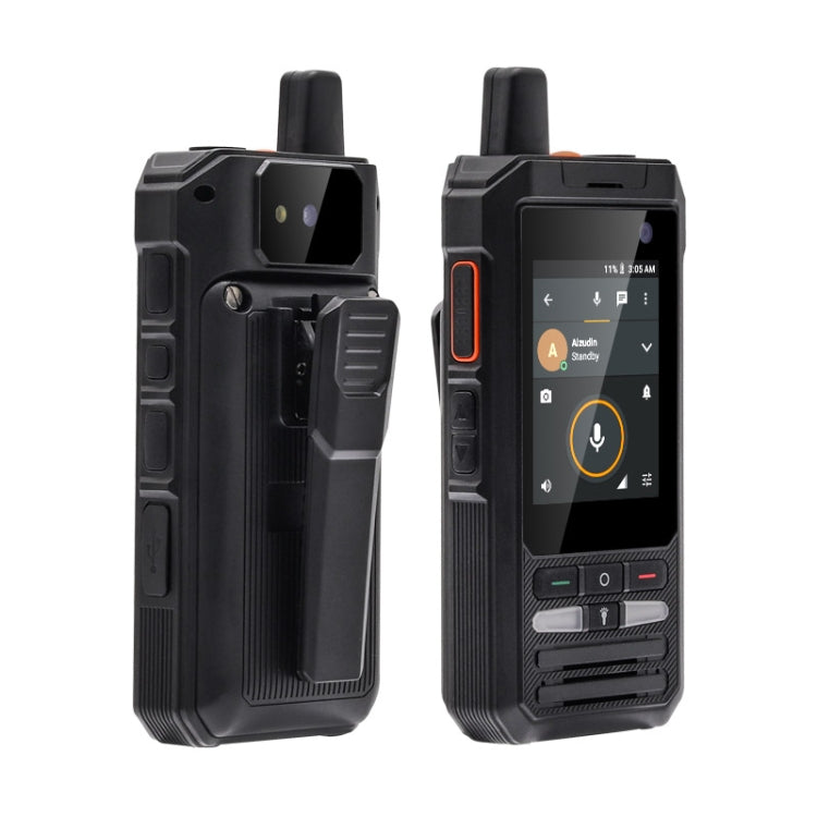 UNIWA F80S Walkie Talkie Rugged Phone, 1GB+8GB, Waterproof Dustproof Shockproof, 5300mAh Battery, 2.4 inch Android 10 Spreadtrum SL8541E Quad Core up to 1.4GHz, Network: 4G, Dual SIM, PoC, SOS (Black) - UNIWA by UNIWA | Online Shopping South Africa | PMC Jewellery