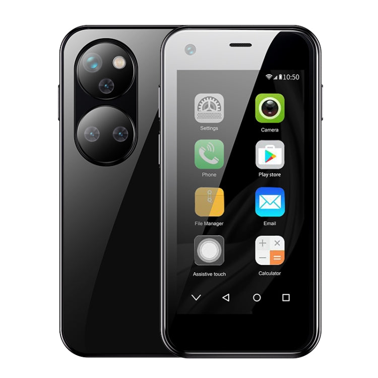 SOYES P40, 1GB+8GB, 2.5 inch MTK6580 Quad Core up to 1.3GHz, Bluetooth, WiFi, FM, Network: 3G, Dual SIM(Black) - SOYES by SOYES | Online Shopping South Africa | PMC TechLife