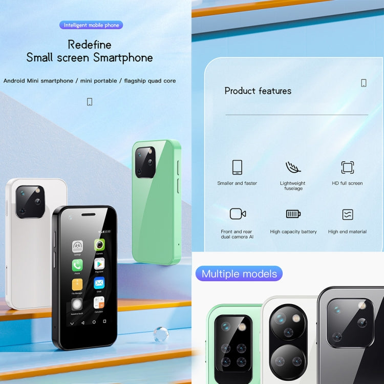SOYES P40, 1GB+8GB, 2.5 inch MTK6580 Quad Core up to 1.3GHz, Bluetooth, WiFi, FM, Network: 3G, Dual SIM(Green) - SOYES by SOYES | Online Shopping South Africa | PMC TechLife