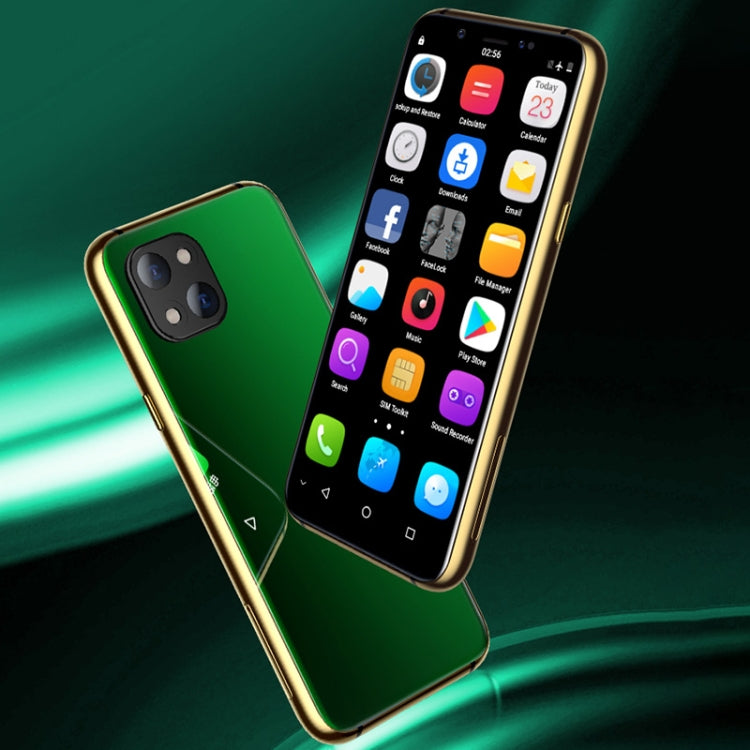SOYES X60, 3GB+32GB, Infrared Face Recognition, 3.46 inch Android 6.0 MTK6737 Quad Core up to 1.1GHz, BT, WiFi, FM, Network: 4G, GPS, Dual SIM (Green) - SOYES by SOYES | Online Shopping South Africa | PMC TechLife