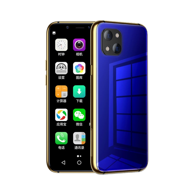 SOYES X60, 3GB+32GB, Infrared Face Recognition, 3.46 inch Android 6.0 MTK6737 Quad Core up to 1.1GHz, BT, WiFi, FM, Network: 4G, GPS, Dual SIM (Blue) - SOYES by SOYES | Online Shopping South Africa | PMC TechLife