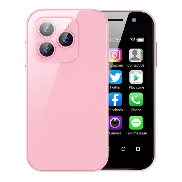 SOYES 14 Pro, 2GB+16GB, Face Recognition, 3.0 inch Android 9.0 MTK6739CW Quad Core up to 1.28GHz, OTG, Network: 4G, Dual SIM, Support Google Play (Pink) - SOYES by SOYES | Online Shopping South Africa | PMC TechLife