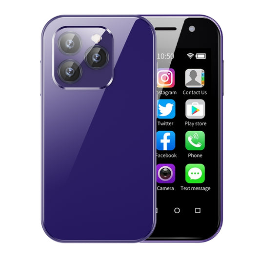 SOYES 14 Pro, 3GB+64GB, Face Recognition, 3.0 inch Android 9.0 MTK6739CW Quad Core up to 1.28GHz, OTG, Network: 4G, Dual SIM, Support Google Play(Purple) - SOYES by SOYES | Online Shopping South Africa | PMC Jewellery