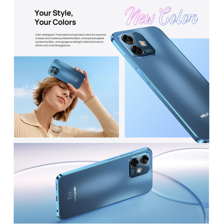 [HK Warehouse] Ulefone Note 16 Pro, 8GB+128GB, Dual Back Cameras, Face ID & Side Fingerprint Identification, 4400mAh Battery, 6.52 inch Android 13 Unisoc T606 OctaCore up to 1.6GHz, Network: 4G, Dual SIM, OTG(Black) - Ulefone by Ulefone | Online Shopping South Africa | PMC Jewellery