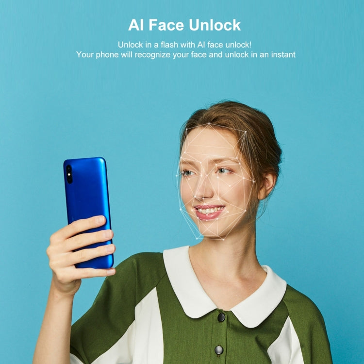 Xiaomi Redmi 9A, 4GB+64GB, 5000mAh Battery, Face Identification, 6.53 inch MIUI 12 MTK Helio G25 Octa Core up to 2.0GHz, Network: 4G, Dual SIM, Support Google Play(Green Lake) - free shipping - PMC TechLife - Order now!