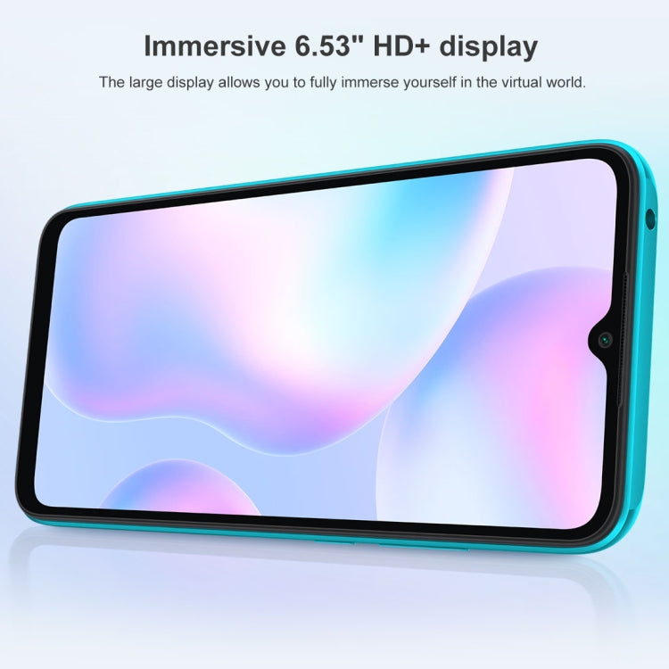 Xiaomi Redmi 9A, 4GB+64GB, 5000mAh Battery, Face Identification, 6.53 inch MIUI 12 MTK Helio G25 Octa Core up to 2.0GHz, Network: 4G, Dual SIM, Support Google Play(Green Lake) - free shipping - PMC TechLife - Order now!