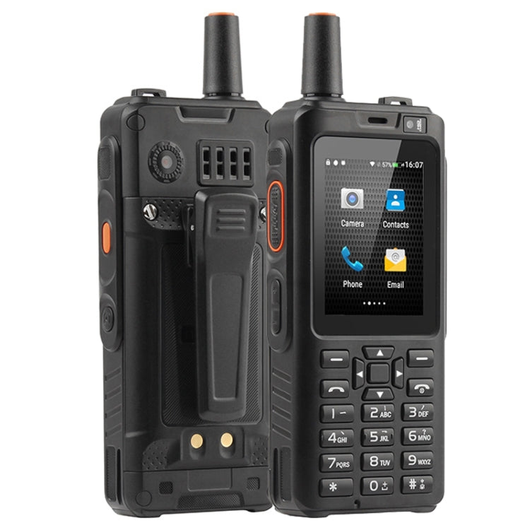 UNIWA F40 POC Walkie Talkie Rugged Phone, 1GB+8GB, IP65 Waterproof Dustproof Shockproof, 4000mAh Battery, 2.4 inch Android 6.0 MTK6737 Quad Core, Network: 4G, PTT(Black) - UNIWA by UNIWA | Online Shopping South Africa | PMC Jewellery