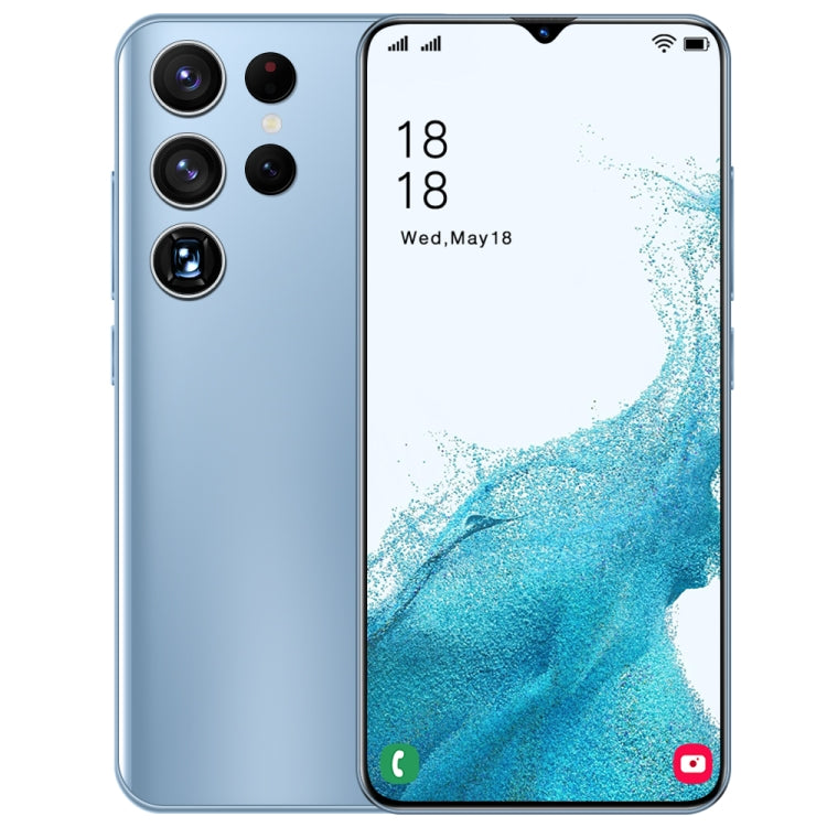 S22 Ultra 5G N10, 1GB+8GB, 6.3 inch Waterdrop Screen, Face Identification, Android 6.0 MTK6582 Quad Core, Network: 3G(Blue) -  by PMC TechLife | Online Shopping South Africa | PMC TechLife | Buy Now Pay Later Mobicred