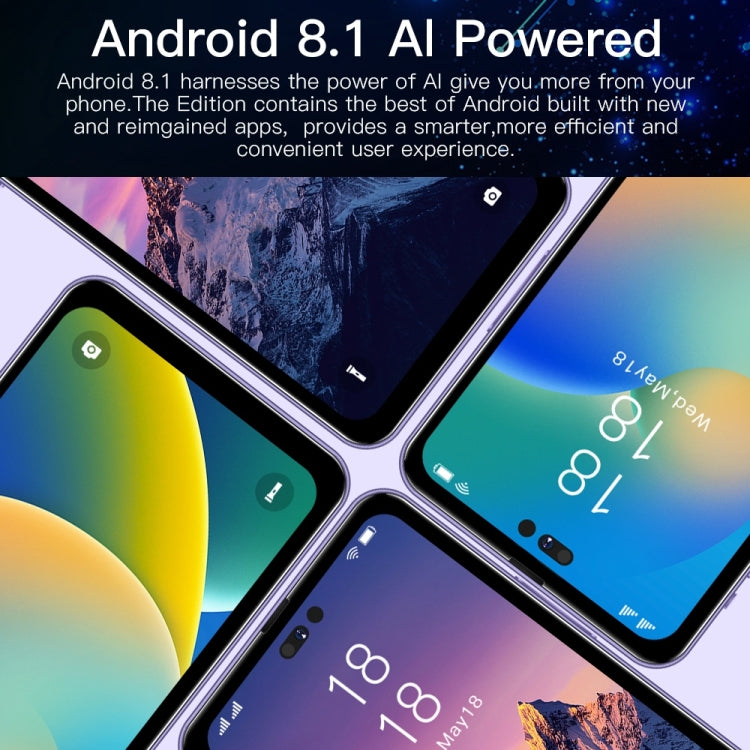 i14 Pro Max / H208, 2GB+16GB, 6.5 inch, Face Identification, Android 8.1 MTK6580P Quad Core, Network: 3G (Gold) - free shipping - PMC TechLife - Order now!
