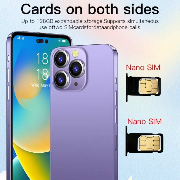 i14 Pro Max / H208, 2GB+16GB, 6.5 inch, Face Identification, Android 8.1 MTK6580P Quad Core, Network: 3G (Gold) - free shipping - PMC TechLife - Order now!