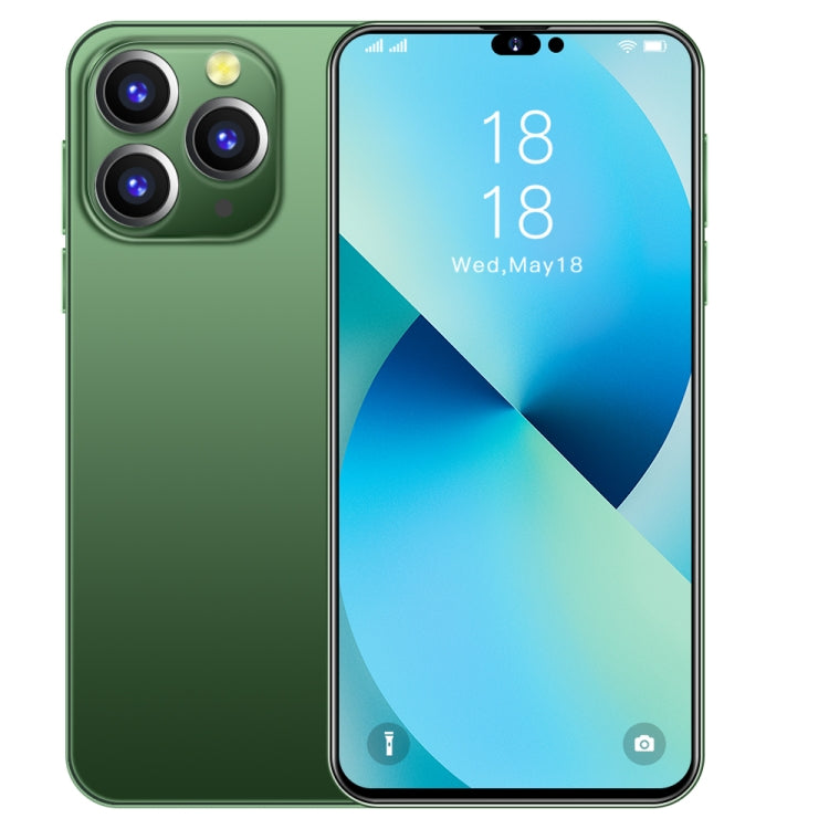i14 Pro Max N85, 1GB+16GB, 6.3 inch Screen, Face Identification, Android 6.0 Spreadtrum 7731G Quad Core, Network: 3G, Dual SIM(Green) - free shipping - PMC TechLife - Order now!