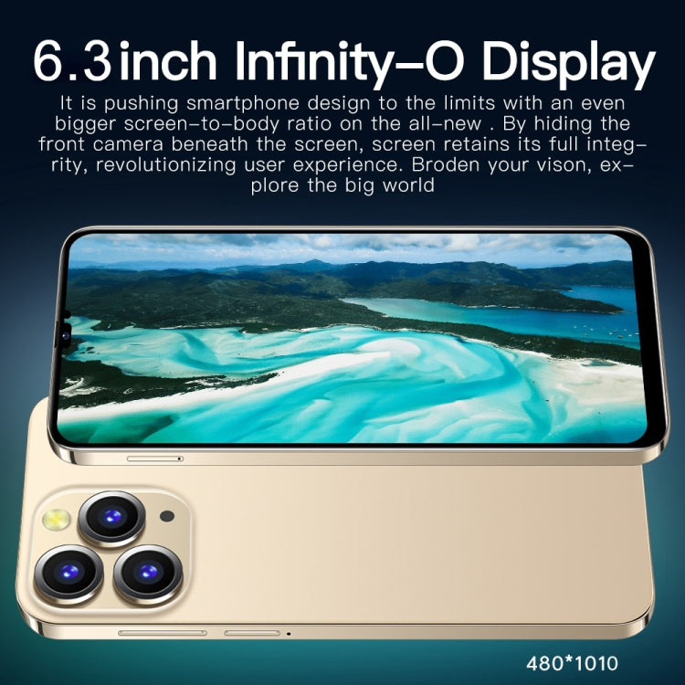 i14 Pro Max N85, 1GB+16GB, 6.3 inch Screen, Face Identification, Android 6.0 Spreadtrum 7731G Quad Core, Network: 3G, Dual SIM(Green) - free shipping - PMC TechLife - Order now!