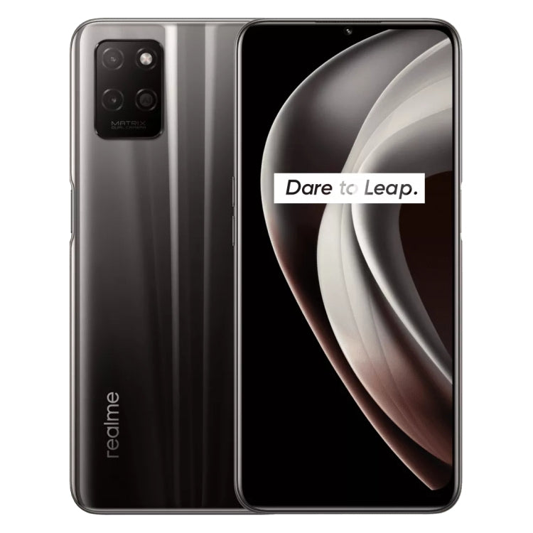Realme V11s 5G, 4GB+128GB, Dual Back Cameras, Side Fingerprint Identification, 5000mAh Battery, 6.5 inch Realme UI 2.0 / Android 11 MediaTek Dimensity 810 Octa Core up to 2.4GHz, Network: 5G, Support Google Play (Black) - free shipping - PMC TechLife - Order now!