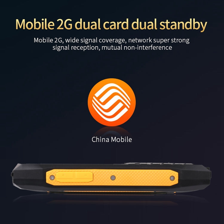 Rugtel R1C Rugged Phone, IP68 Waterproof Dustproof Shockproof, 2.4 inch, MTK6261D, 2000mAh Battery, SOS, FM, Dual SIM(Yellow) - free shipping - PMC TechLife - Order now!