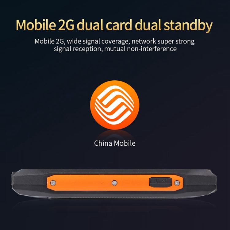 Rugtel R1D Rugged Phone, IP68 Waterproof Dustproof Shockproof, 2.4 inch, MTK6261D, 2000mAh Battery, Loud Box Speaker, FM, Network: 2G, Dual SIM(Orange) - free shipping - PMC TechLife - Order now!