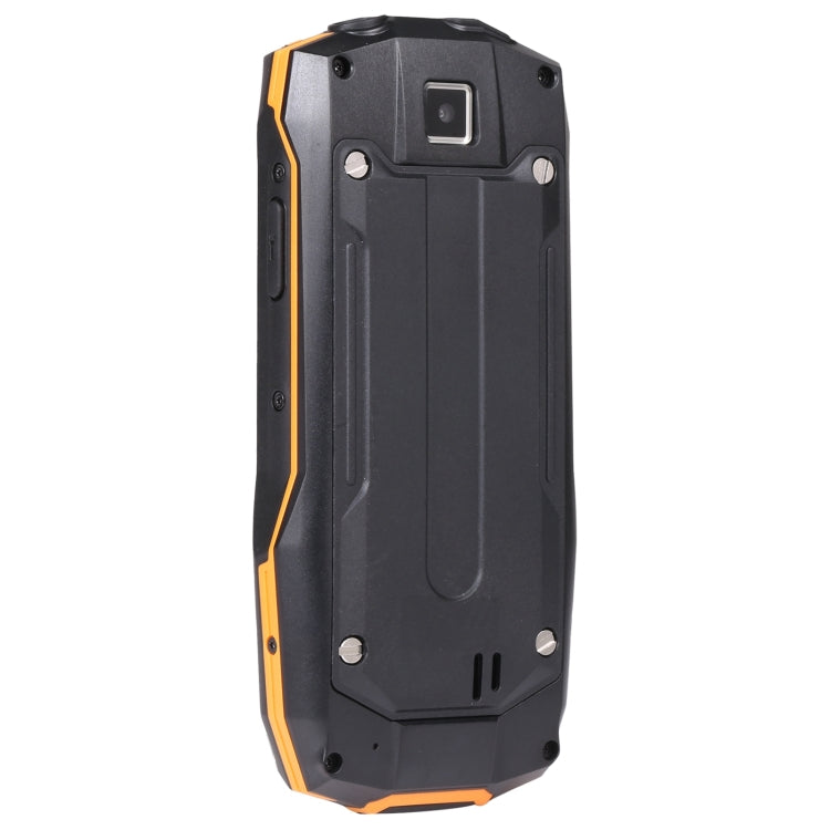 Rugtel R2C Rugged Phone, IP68 Waterproof Dustproof Shockproof, 2.4 inch, MTK6261D, 2500mAh Battery, SOS, FM, Dual SIM (Orange) - free shipping - PMC TechLife - Order now!