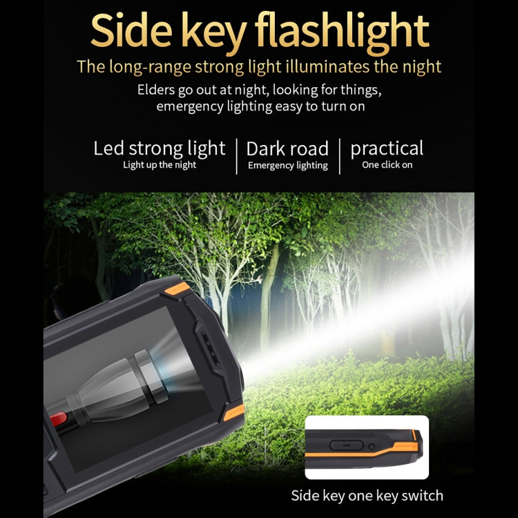 Rugtel R2C Rugged Phone, IP68 Waterproof Dustproof Shockproof, 2.4 inch, MTK6261D, 2500mAh Battery, SOS, FM, Dual SIM (Orange) - free shipping - PMC TechLife - Order now!