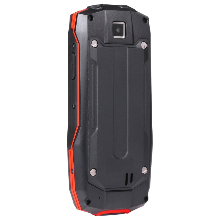 Rugtel R2C Rugged Phone, IP68 Waterproof Dustproof Shockproof, 2.4 inch, MTK6261D, 2500mAh Battery, SOS, FM, Dual SIM(Red) - free shipping - PMC TechLife - Order now!