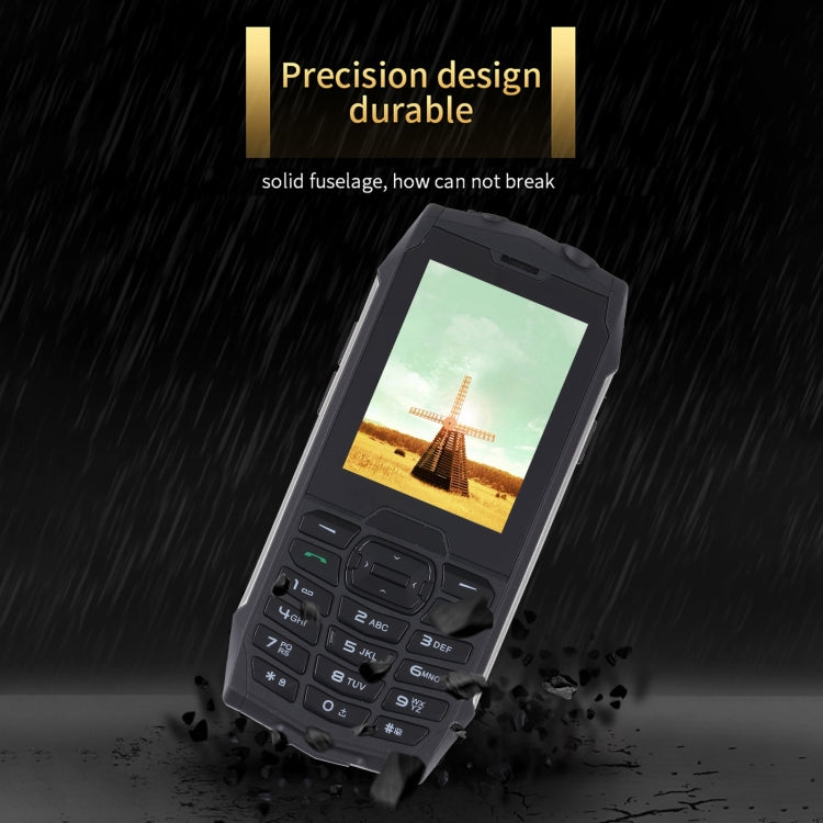 Rugtel R3C Rugged Phone, IP68 Waterproof Dustproof Shockproof, 2.8 inch, MTK6261D, 2000mAh Battery, SOS, FM, Dual SIM(Silver) - free shipping - PMC TechLife - Order now!