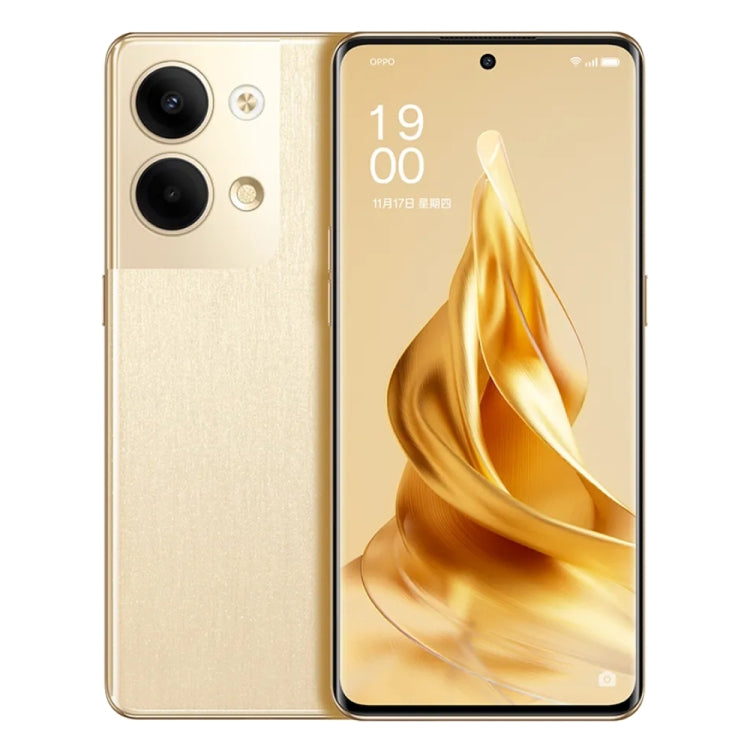 OPPO Reno9 5G, 8GB+256GB, 64MP Camera, Chinese Version, Dual Back Cameras, 6.7 inch ColorOS 13 / Android 13 Qualcomm Snapdragon 778G 5G Octa Core up to 2.4Ghz, Network: 5G, Support Google Play(Gold) - OPPO by OPPO | Online Shopping South Africa | PMC Jewellery