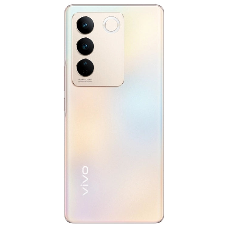 vivo S16 5G, 64MP Camera, 12GB+512GB, Triple Back Cameras, Srceen Fingerprint Identification, 4600mAh Battery, 6.78 inch Android 13 OriginOS 3 Qualcomm Snapdragon 870 Octa Core up to 3.2GHz, OTG, NFC, Network: 5G (Gold) - free shipping - PMC TechLife - Order now!