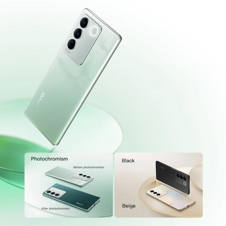 vivo S16 5G, 64MP Camera, 12GB+512GB, Triple Back Cameras, Srceen Fingerprint Identification, 4600mAh Battery, 6.78 inch Android 13 OriginOS 3 Qualcomm Snapdragon 870 Octa Core up to 3.2GHz, OTG, NFC, Network: 5G (Mint Green) - free shipping - PMC TechLife - Order now!