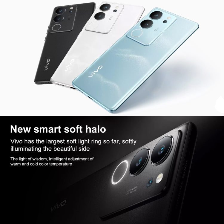 vivo S17 Pro 5G, 50MP Camera, 8GB+256GB, Triple Back Cameras, Srceen Fingerprint Identification, 4600mAh Battery, 6.78 inch Android 13 OriginOS 3 Dimensity 8200 Octa Core up to 3.1GHz, OTG, NFC, Network: 5G(Black) - free shipping - PMC TechLife - Order now!