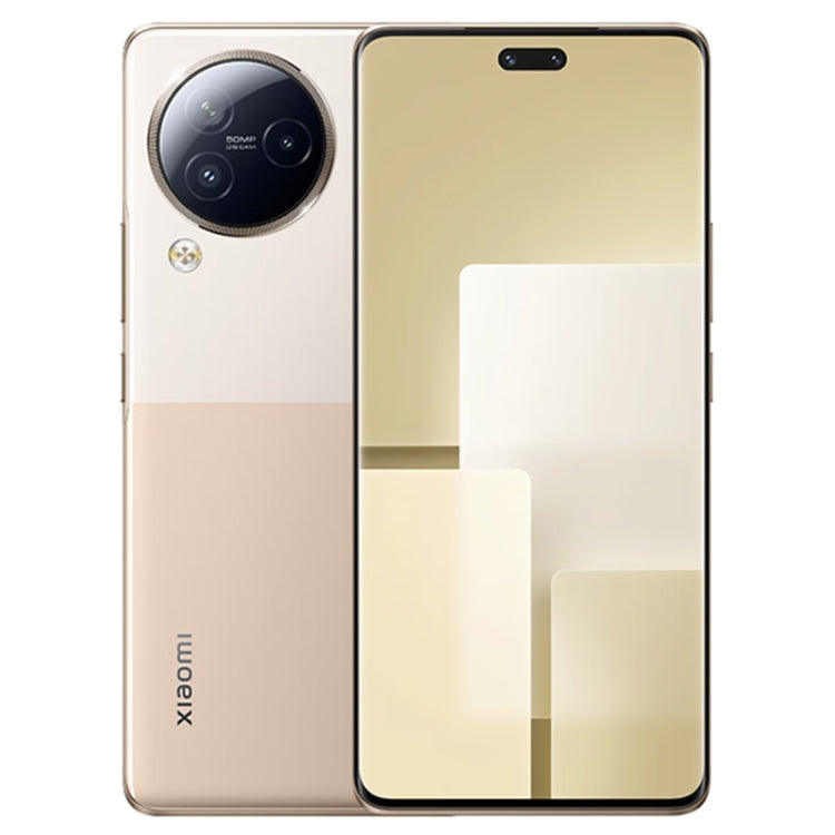 Xiaomi Civi 3 5G, 50MP Camera, 12GB+512GB, Triple Back Cameras + Dual Front Cameras, In-screen Fingerprint Identification, 4500mAh Battery, 6.55 inch MIUI 14 Dimensity 8200-Ultra Octa Core 4nm up to 3.1GHz, Network: 5G, NFC (Gold) - free shipping - PMC TechLife - Order now!