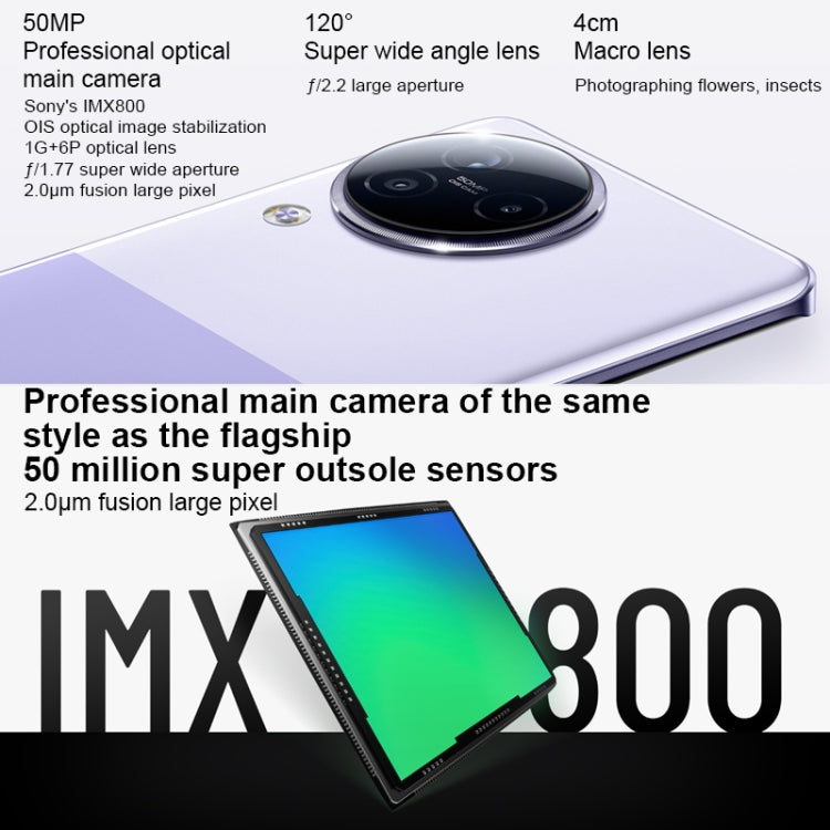 Xiaomi Civi 3 5G, 50MP Camera, 16GB+1TB, Triple Back Cameras + Dual Front Cameras, In-screen Fingerprint Identification, 4500mAh Battery, 6.55 inch MIUI 14 Dimensity 8200-Ultra Octa Core 4nm up to 3.1GHz, Network: 5G, NFC (Mint Green) - free shipping - PMC TechLife - Order now!