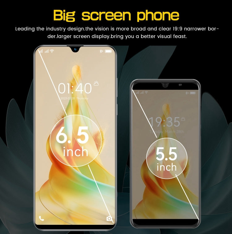 V27e / X23, 2GB+16GB, 6.5 inch Screen, Face Identification, Android 9.1 MTK6580A Quad Core, Network: 3G, Dual SIM (Black) - free shipping - PMC TechLife - Order now!