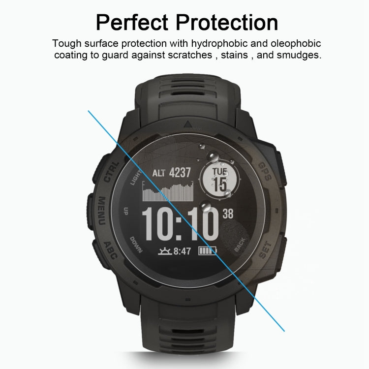 ENKAY Hat-Prince for 37mm Diameter Circular Dial Smart Watch 0.2mm 9H Surface Hardness 2.15D Curved Explosion-proof Tempered Glass Screen Film - Screen Protector by ENKAY | Online Shopping South Africa | PMC TechLife | Buy Now Pay Later Mobicred