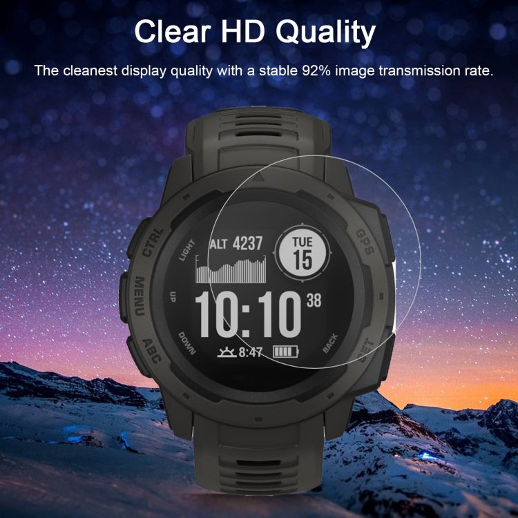ENKAY Hat-Prince for 42mm Diameter Circular Dial Smart Watch 0.2mm 9H Surface Hardness 2.15D Curved Explosion-proof Tempered Glass Screen Film - Screen Protector by ENKAY | Online Shopping South Africa | PMC TechLife | Buy Now Pay Later Mobicred