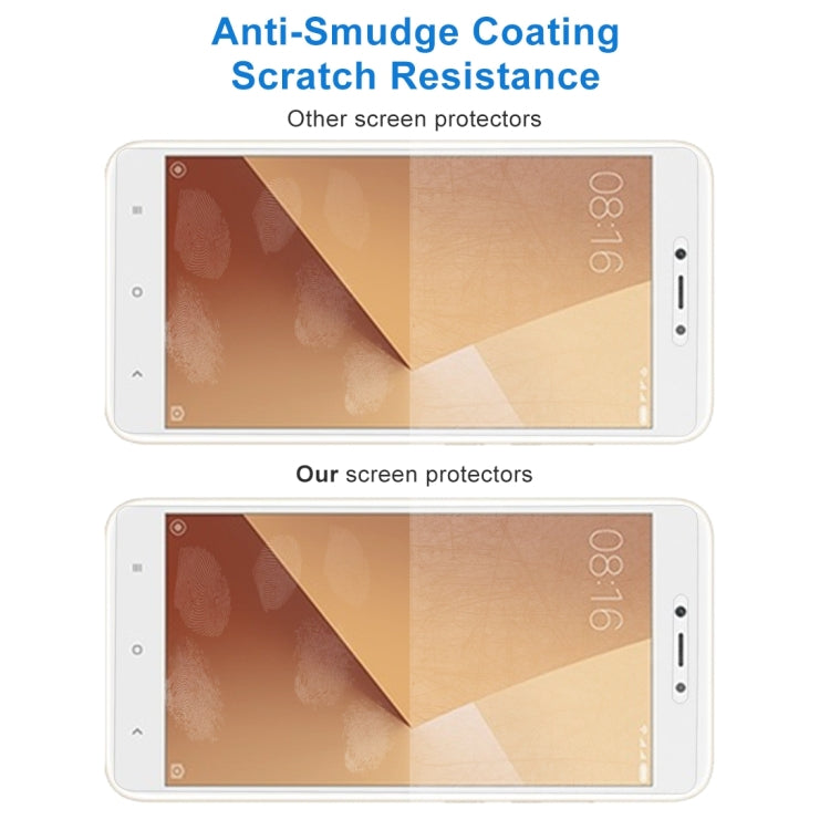 100 PCS for Xiaomi Redmi Note 5A 0.26mm 9H Surface Hardness 2.5D Explosion-proof Non-full Screen Tempered Glass Screen Film -  by PMC TechLife | Online Shopping South Africa | PMC TechLife