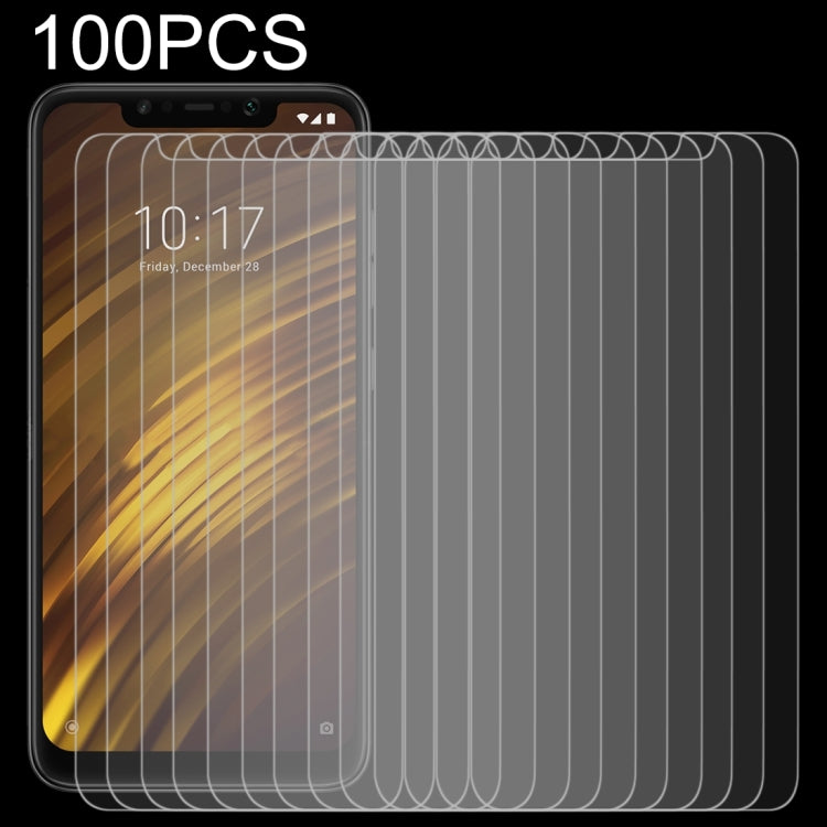 100 PCS 0.26mm 9H 2.5D Tempered Glass Film for Xiaomi POCO F1 -  by PMC Jewellery | Online Shopping South Africa | PMC Jewellery