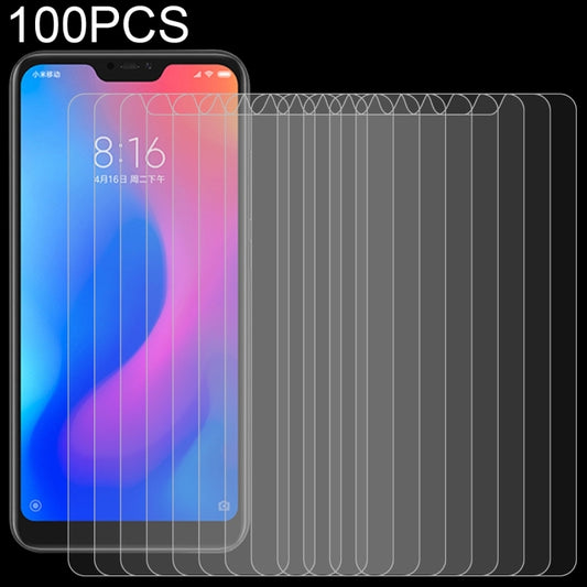 100 PCS 0.26mm 9H Surface Hardness 2.5D Curved Edge Tempered Glass Film for Xiaomi Redmi Note 6 -  by PMC Jewellery | Online Shopping South Africa | PMC Jewellery