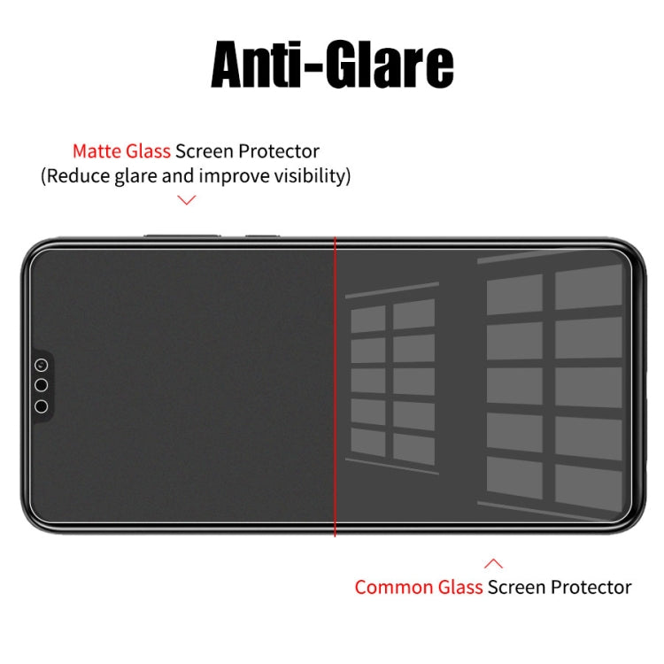 50 PCS Non-Full Matte Frosted Tempered Glass Film for Xiaomi Mi 2S / Mix 2S, No Retail Package -  by PMC TechLife | Online Shopping South Africa | PMC TechLife