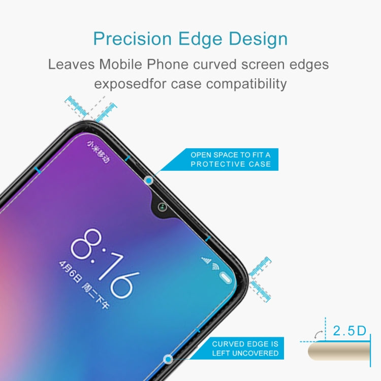 100 PCS 0.26mm 9H 2.5D Tempered Glass Film for Xiaomi Mi 9 -  by PMC TechLife | Online Shopping South Africa | PMC TechLife