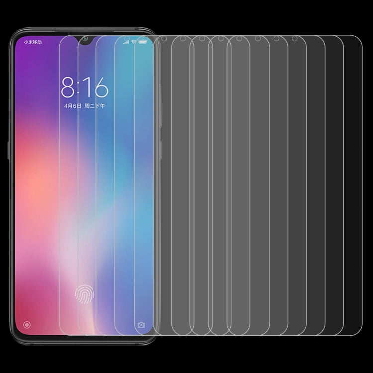 100 PCS 0.26mm 9H 2.5D Tempered Glass Film for Xiaomi Mi 9 -  by PMC TechLife | Online Shopping South Africa | PMC TechLife