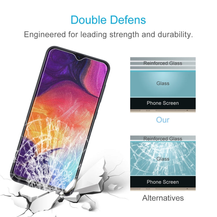 10 PCS 0.26mm 9H 2.5D Tempered Glass Film for Galaxy A50 - free shipping - PMC TechLife - Order now!