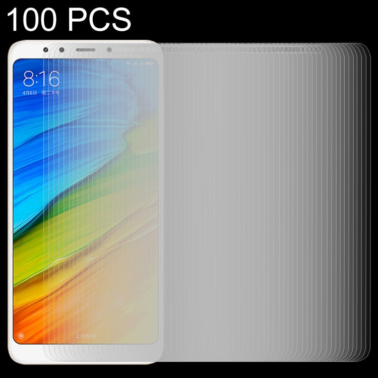 100 PCS for Xiaomi Redmi 5 0.26mm 9H Surface Hardness 2.5D Explosion-proof Tempered Glass Screen Film -  by PMC Jewellery | Online Shopping South Africa | PMC Jewellery