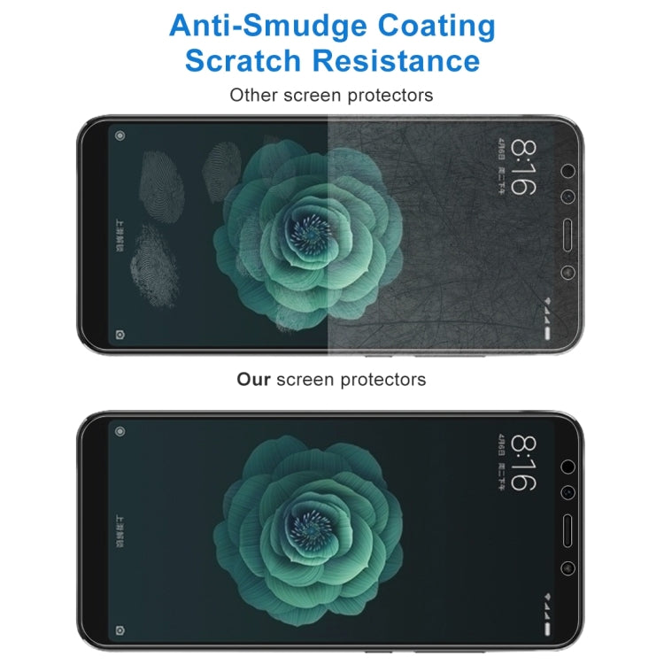 100 PCS 0.26mm 9H 2.5D Tempered Glass Film for Xiaomi Mi 6X & A2 -  by PMC TechLife | Online Shopping South Africa | PMC TechLife