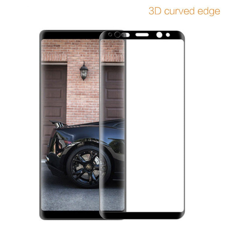 mocolo Full Glue 0.33mm 9H 3D Round Edge Tempered Glass Film for Galaxy Note8 (Black) - Galaxy Tempered Glass by mocolo | Online Shopping South Africa | PMC TechLife | Buy Now Pay Later Mobicred