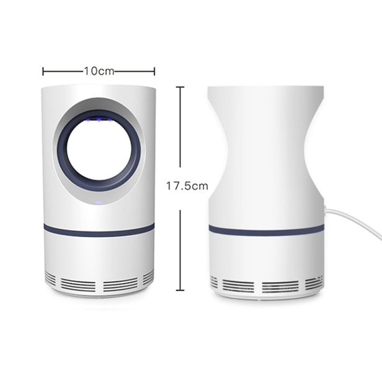 188 5W DC 5V 1A Cylindrical Type USB Photocatalyst Mosquito Killer Light Fly Killer Repellent, Size: 17.5x10cm - free shipping - PMC TechLife - Order now!