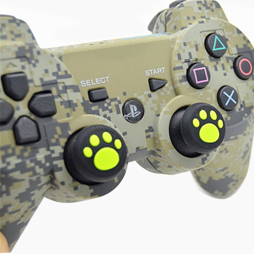4 PCS Cute Cat Paw Silicone Protective Cover for PS4 / PS3 / PS2 / XBOX360 / XBOXONE / WIIU Gamepad Joystick(White) - Cases by PMC TechLife | Online Shopping South Africa | PMC TechLife