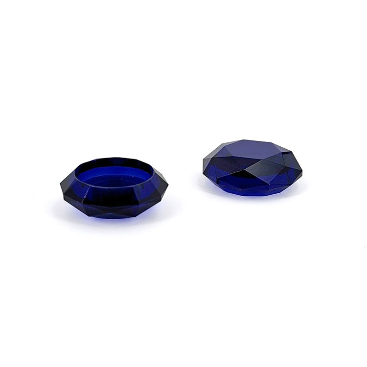 2 PCS Diamond Texture Games Grip Caps for PS5(Blue) - Cases by PMC Jewellery | Online Shopping South Africa | PMC Jewellery