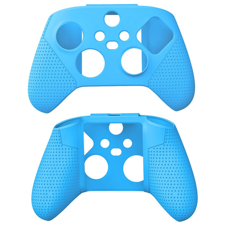 DOBE TYX-0626 Anti-slip Silicone Handle Protective Cover For Xbox Series X(Blue) - Cases by DOBE | Online Shopping South Africa | PMC Jewellery