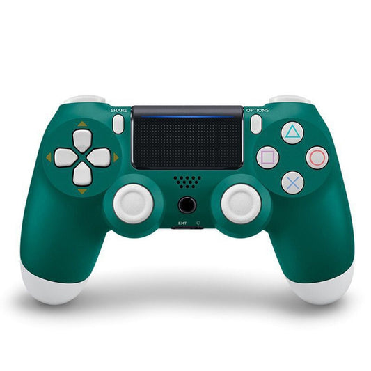 For PS4 Wireless Bluetooth Game Controller Gamepad with Light, US Version(Green) - Gamepads by PMC Jewellery | Online Shopping South Africa | PMC Jewellery